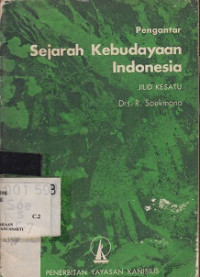 Sejarah Kebudayaan Indonesia Jilid Kedua