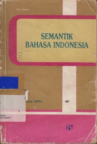 Semantik Bahasa Indonesia