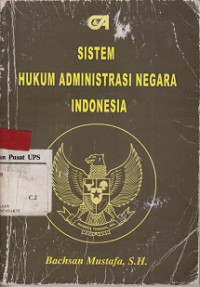 Sistem Hukum Administrasi Negara Indonesia