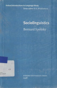 Sociolinguistics