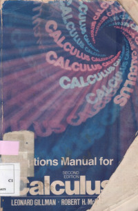 Solutions Manual For Calculus