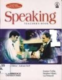 Speaking Teacher's Book 1