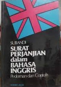 surat perjanjian dalam bahasa inggris