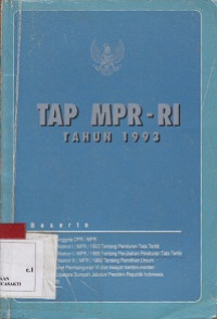 TAP PMR - RI Tahun 1993