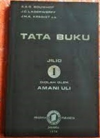 TATA BUKU JILID I