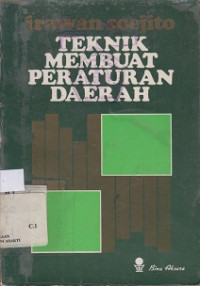 Teknik Membuat Peraturan Daerah