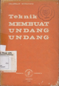 Teknik Membuat Undang-undang