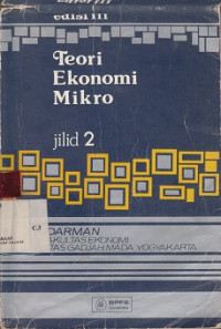 Teori Ekonomi Mikro Buku 2