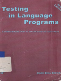 Testing In Language Programs