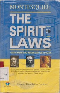 The Spirit Of Laws