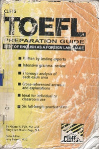 TOEFLS PREPARATION  GUIDE