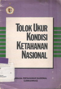 Tolok Ukur Kondisi Ketahanan Nasional