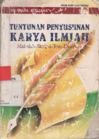 Tuntunan Penyusunan Karya Ilmiah