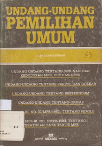 Undang-Undang Pemilihan Umum