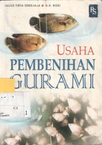 Usaha pembenihan Gurami