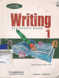 Writing Students Book. 1